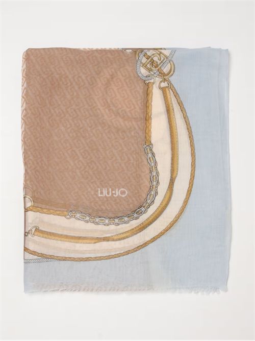 Stola Liu Jo in poliestere con monogram LJ all over LIU JO | 2A6052T2745/74015